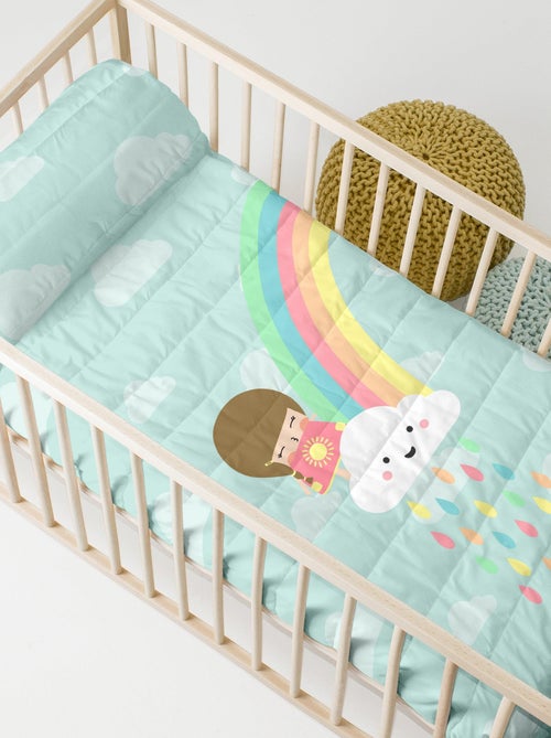 Couvre-lit Rainbow Berceau "Happyfriday" - Kiabi