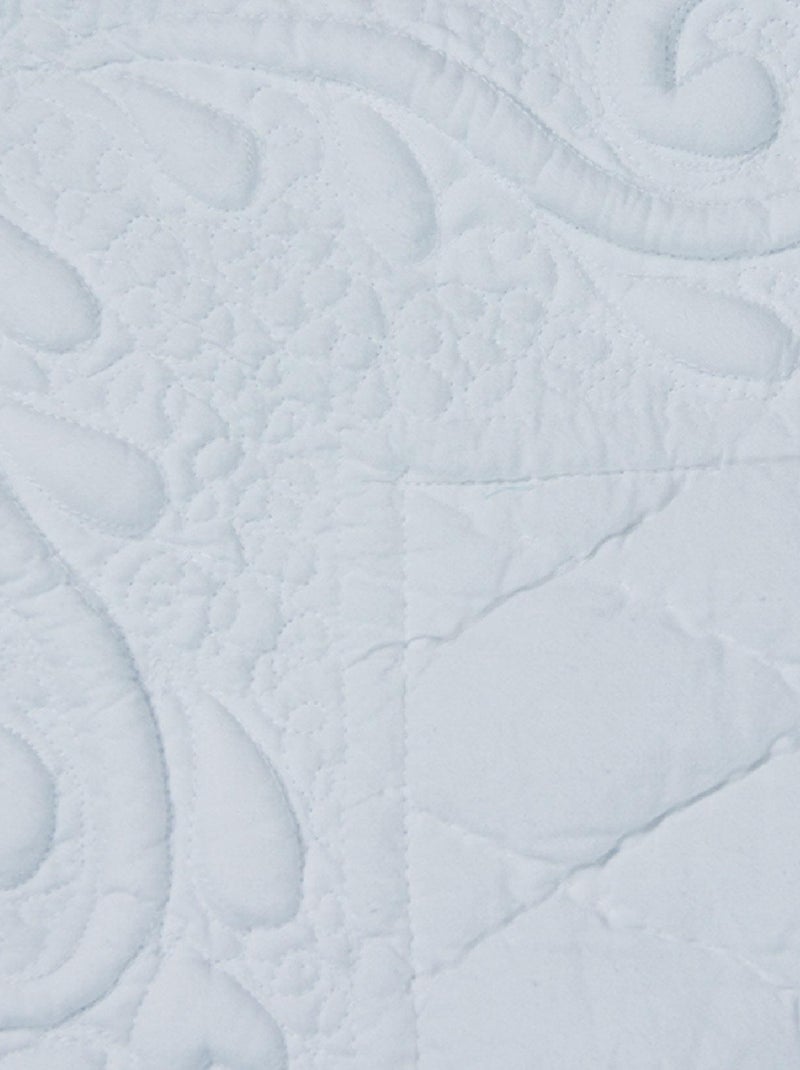 Couvre lit romantique avec 2 taies assorties Blanc - Kiabi
