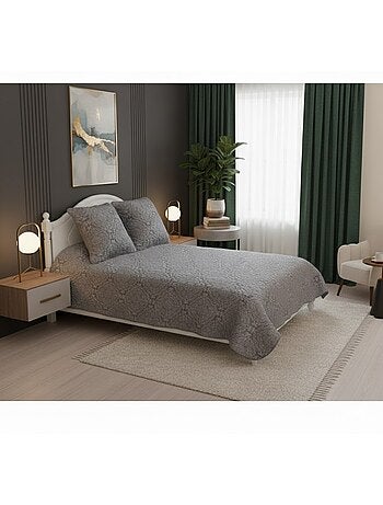 Couvre lit + taies arabesque