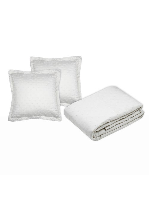 Couvre lit + taies Collection Chloé - Kiabi