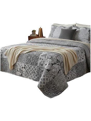 Couvre lit + taies floral Octavie