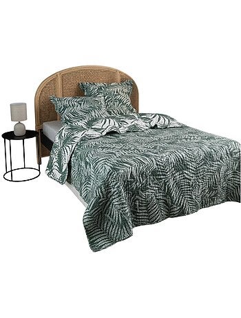Couvre lit + taies Manisa tropical
