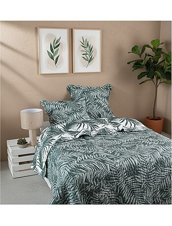 Couvre lit + taies Manisa tropical