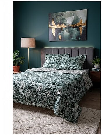 Couvre lit + taies Tropical vibes