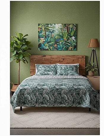 Couvre lit + taies Tropical vibes