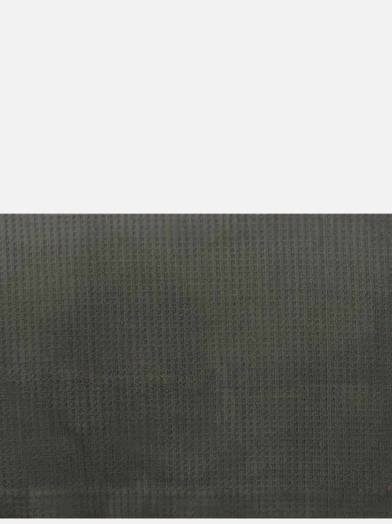 Couvre lit velours gaufré Gris - Kiabi