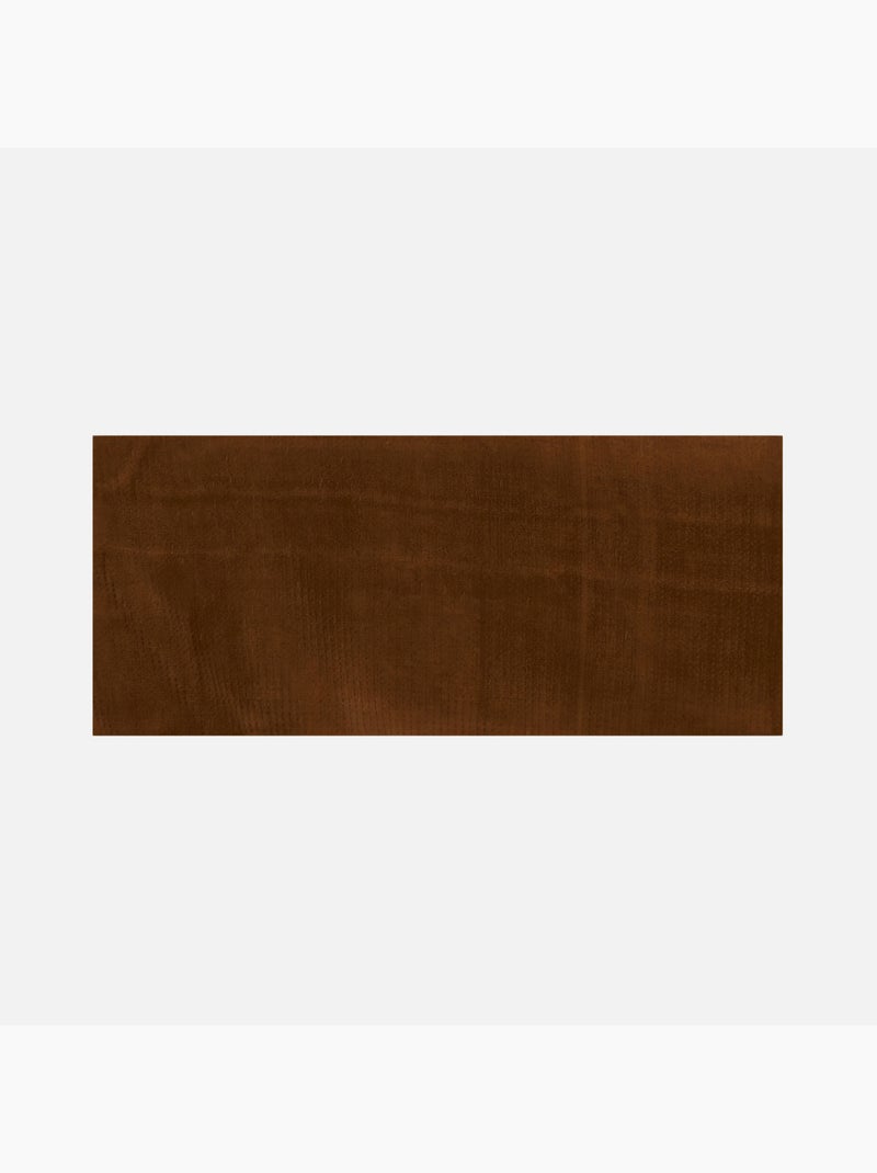 Couvre lit velours gaufré Marron - Kiabi