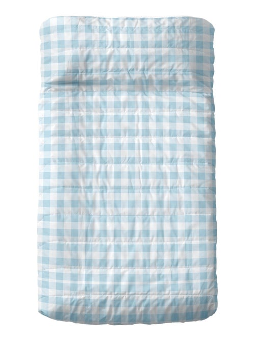 Couvre-lit Vichy Berceau "Happyfriday" - Kiabi