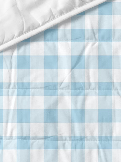 Couvre-lit Vichy Berceau "Happyfriday" - Kiabi