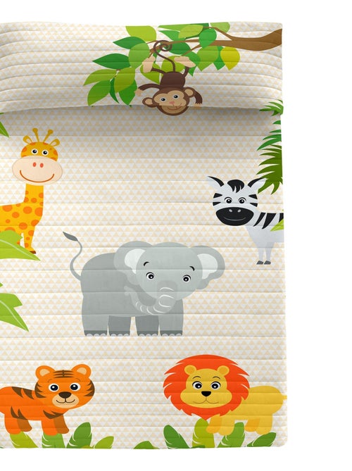 Couvre-lit Wild "Happyfriday" - Kiabi Couvre-lit Wild "Happyfriday" - Kiabi