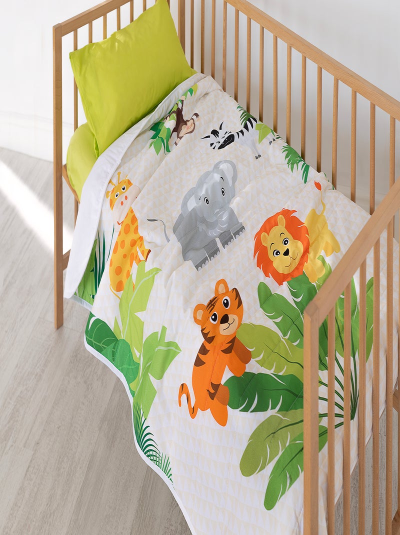 Couvre-lit Wild "Happyfriday" Multicolore - Kiabi