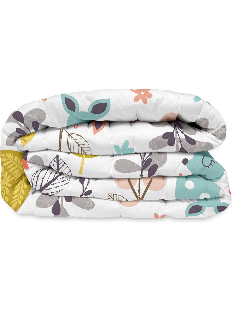 Couvre-lit Woodland Berceau "Happyfriday" Multicolore - Kiabi