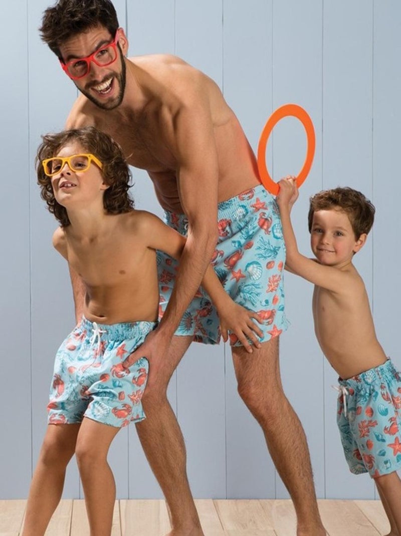 Crabe Daddy Boxer Bleu - Kiabi