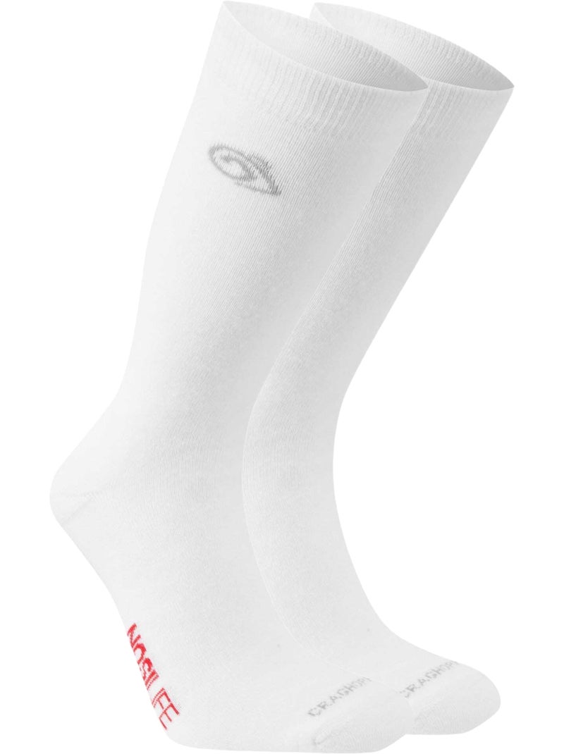 Craghoppers - Chaussettes contrastées pour chaussures montantes Blanc - Kiabi