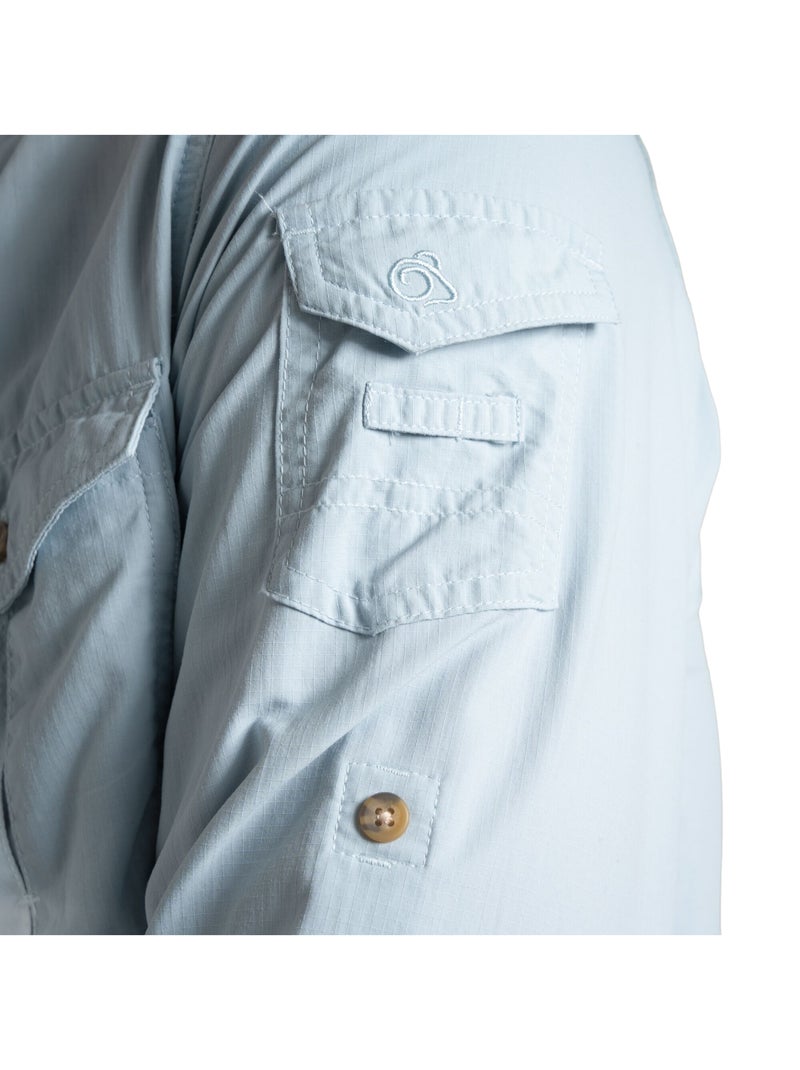 Craghoppers - Chemise ADVENTURE Bleu clair - Kiabi