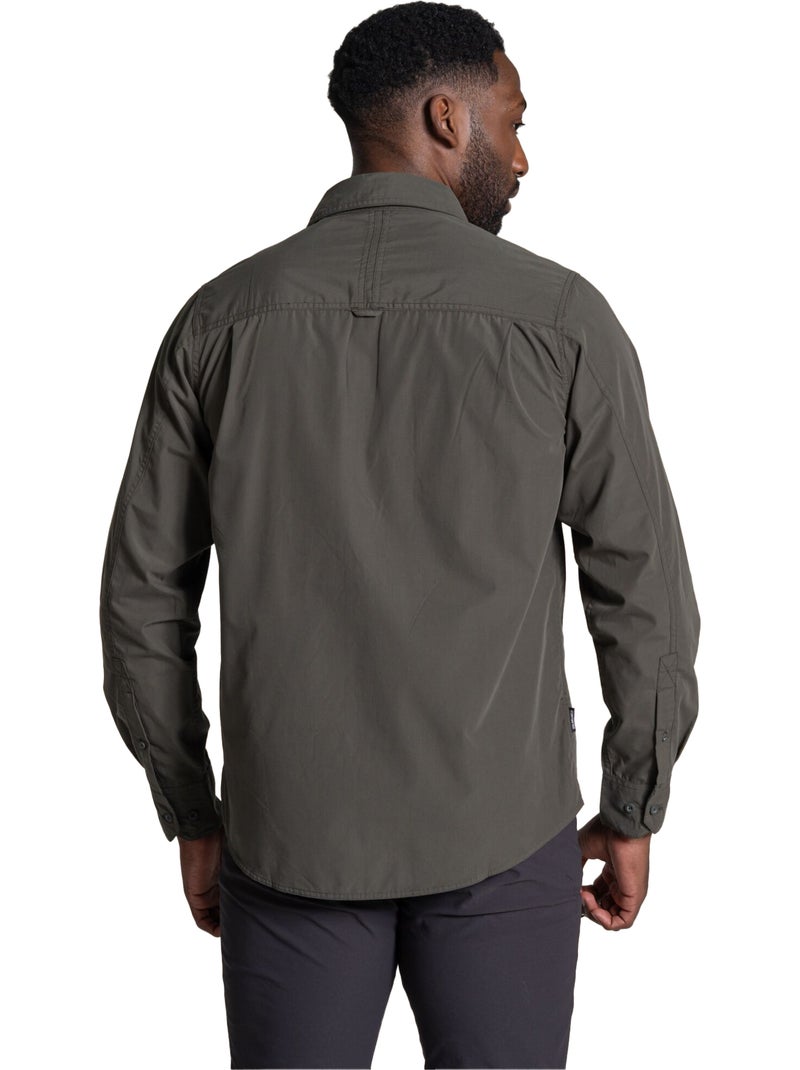 Craghoppers - Chemise décontractée manches longues KIWI Vert kaki - Kiabi