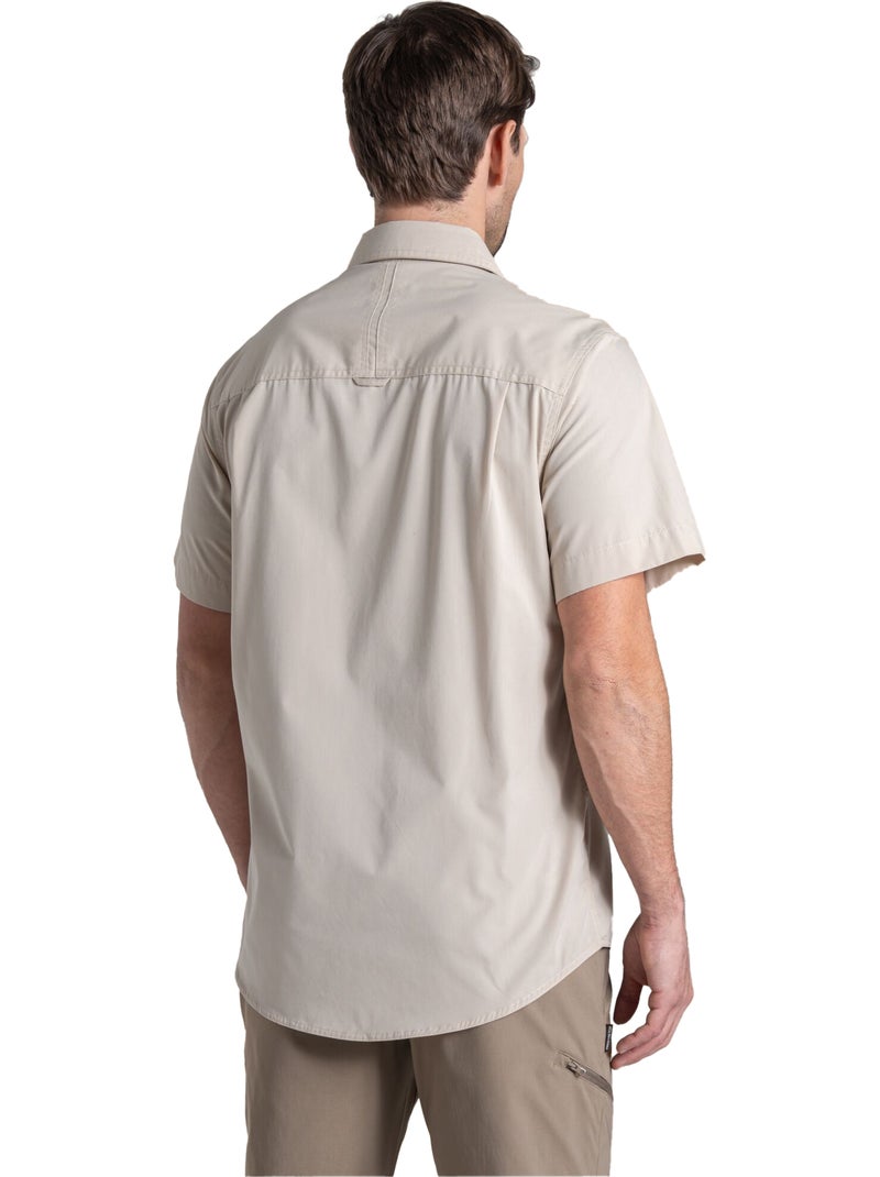 Craghoppers - Chemise unie manches courtes KIWI Blanc nacré - Kiabi