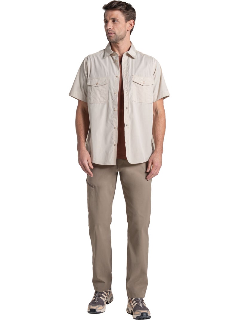 Craghoppers - Chemise unie manches courtes KIWI Blanc nacré - Kiabi