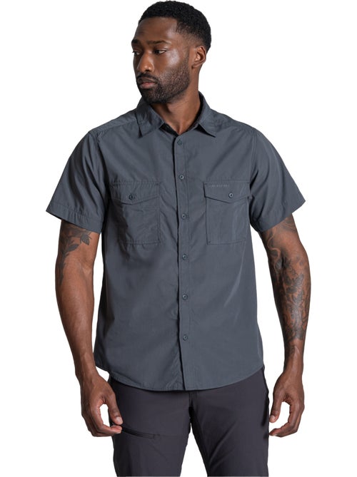 Craghoppers - Chemise unie manches courtes KIWI - Kiabi