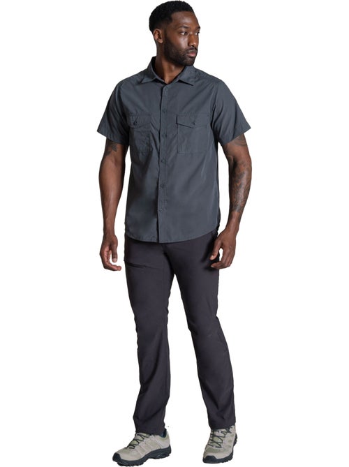 Craghoppers - Chemise unie manches courtes KIWI - Kiabi