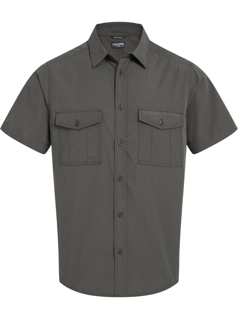 Craghoppers - Chemise unie manches courtes KIWI Vert kaki - Kiabi