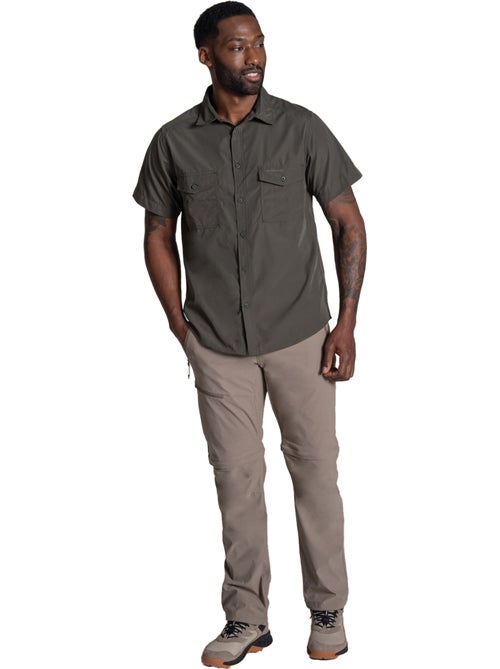 Craghoppers - Chemise unie manches courtes KIWI - Kiabi Craghoppers - Chemise unie manches courtes KIWI - Kiabi