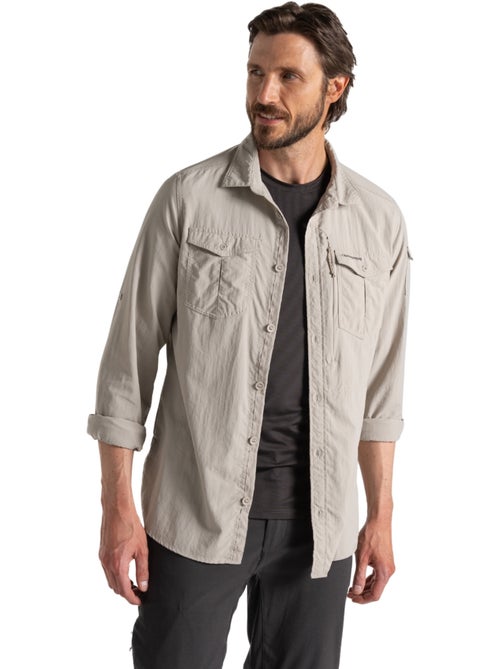 Craghoppers - Chemise unie manches longues ADVENTURE - Kiabi