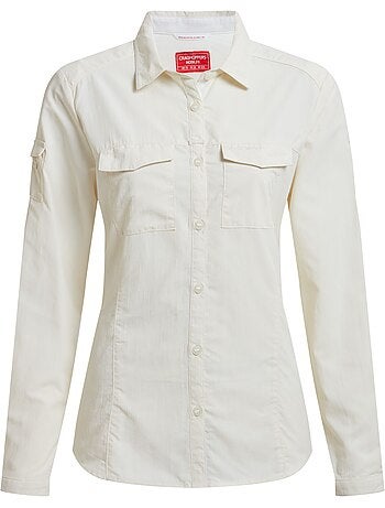 Craghoppers - Chemise unie manches longues ADVENTURE