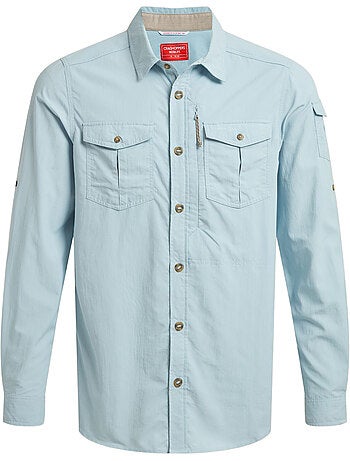 Craghoppers - Chemise unie manches longues ADVENTURE