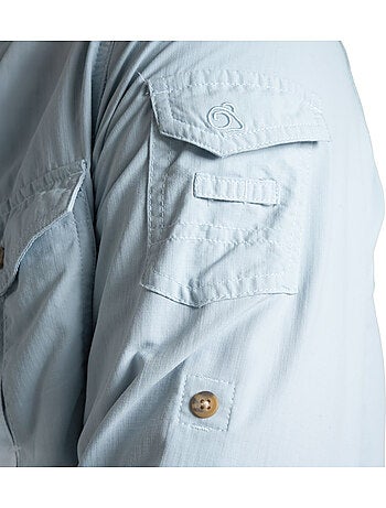 Craghoppers - Chemise unie manches longues ADVENTURE