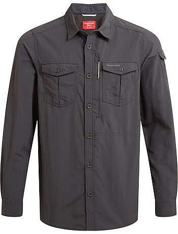Craghoppers - Chemise unie manches longues ADVENTURE