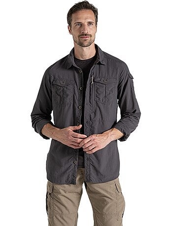 Craghoppers - Chemise unie manches longues ADVENTURE
