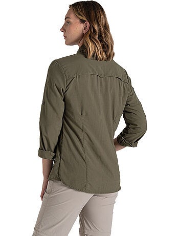 Craghoppers - Chemise unie manches longues ADVENTURE