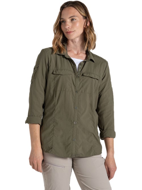 Craghoppers - Chemise unie manches longues ADVENTURE - Kiabi