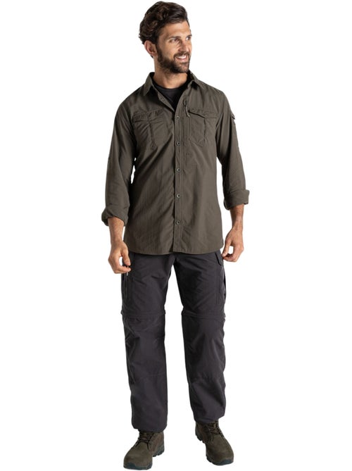 Craghoppers - Chemise unie manches longues ADVENTURE - Kiabi