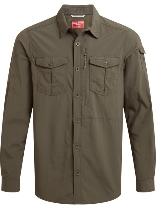 Craghoppers - Chemise unie manches longues ADVENTURE - Kiabi