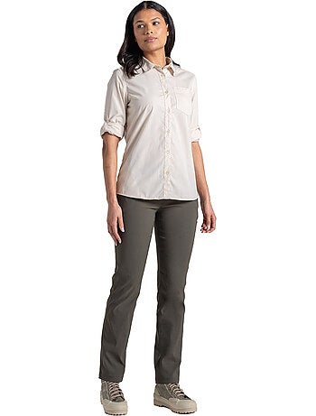 Craghoppers - Chemise unie manches longues KIWI
