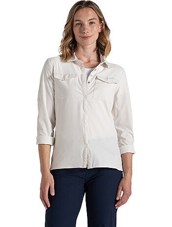 Craghoppers - Chemise unie manches longues NOSILIFE PRO