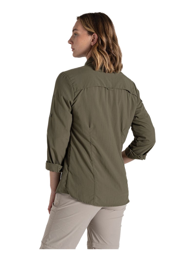 Craghoppers - Chemisier ADVENTURE Vert olive - Kiabi