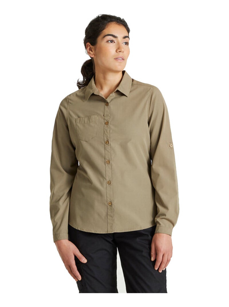 Craghoppers - Chemisier EXPERT KIWI Beige - Kiabi
