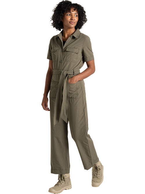 Craghoppers - Combinaison unie cintrée style chemise - Kiabi Craghoppers - Combinaison unie cintrée style chemise - Kiabi