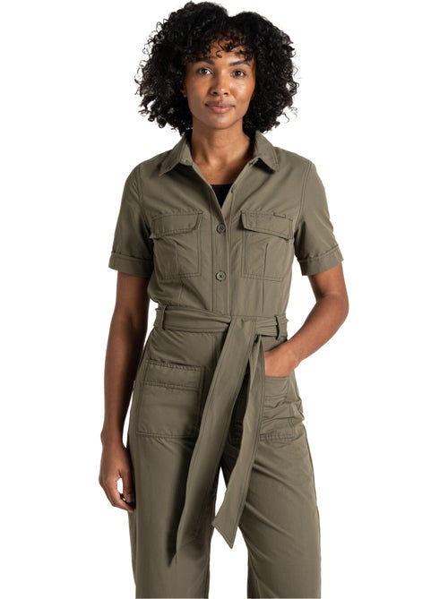Craghoppers - Combinaison unie cintrée style chemise - Kiabi Craghoppers - Combinaison unie cintrée style chemise - Kiabi