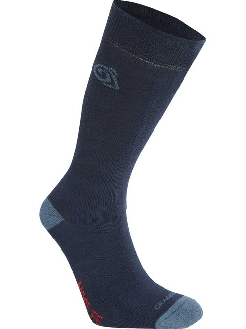 Craghoppers - Lot de 2 paires de chaussettes contrastées - Kiabi