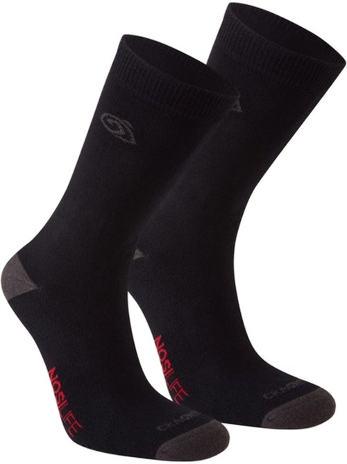 Craghoppers - Lot de 2 paires de chaussettes contrastées - Kiabi