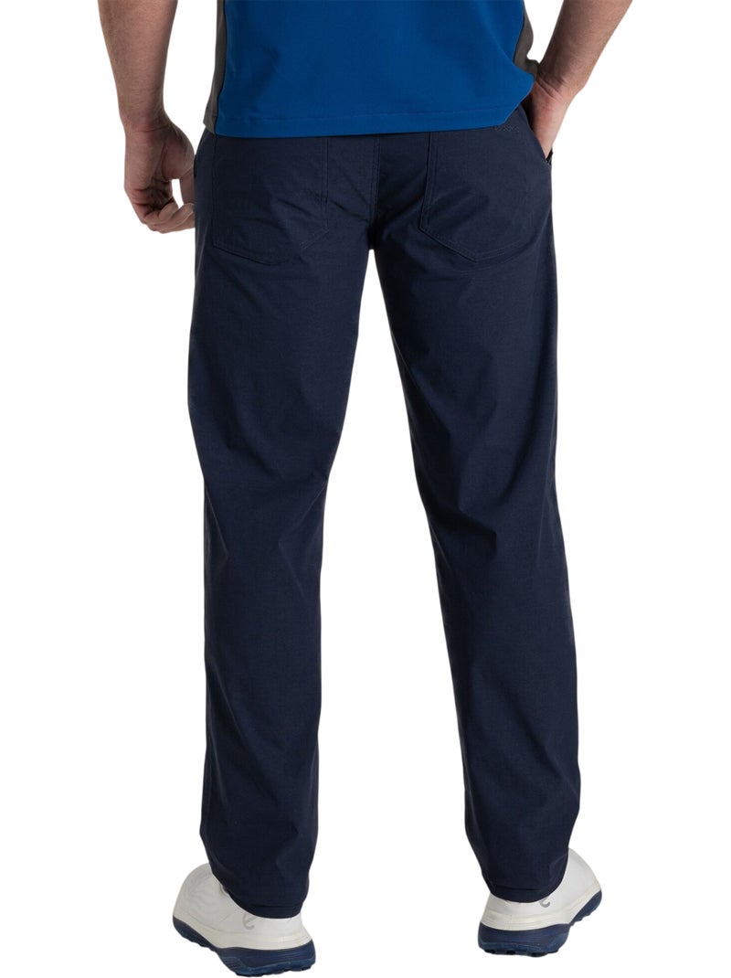 Craghoppers - Pantalon cintré à taille ajustable SANTOS Bleu marine - Kiabi