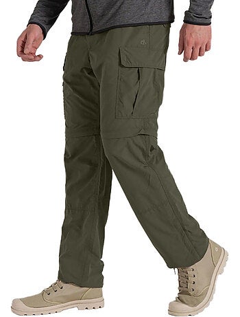 Craghoppers - Pantalon de randonnée uni 2-en-1