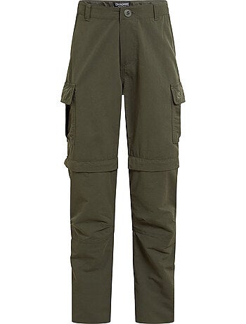 Craghoppers - Pantalon de randonnée uni 2-en-1