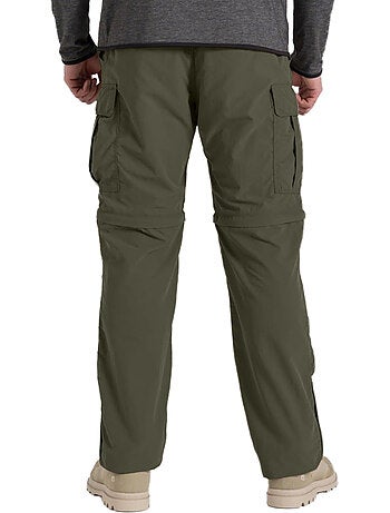 Craghoppers - Pantalon de randonnée uni 2-en-1