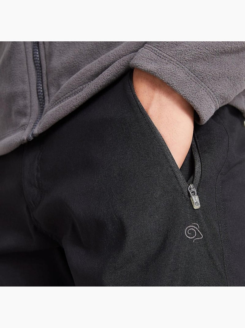 Craghoppers - Pantalon extensible à taille semi-élastiquée EXPERT KIWI PRO Noir - Kiabi