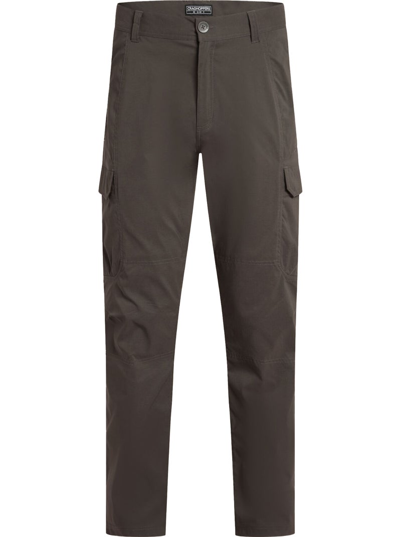 Craghoppers - Pantalon uni à poches et taille mi-haute KIWI PRO Noir Kaki - Kiabi